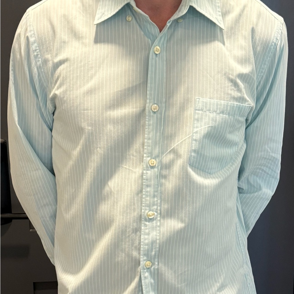 J. Crew Men's Light Blue Shirt